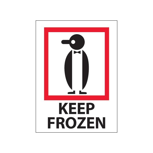 Bsc Preferred 3 x 4'' - ''Keep Frozen'' Labels BUY00023909 - main
